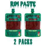 Salteez Rim Paste - Pickle Chamoy - 2 Packs - FREE SHIPPING!