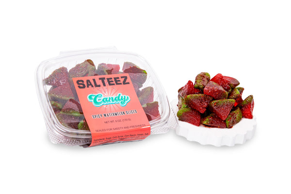 Salteez Candy - Spicy Watermelon Slices - FREE SHIPPING!