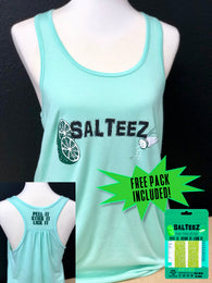 Women’s Flowy Racerback Tank - Mint